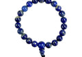 Lapis Lazuli Round Bead Bracelet 