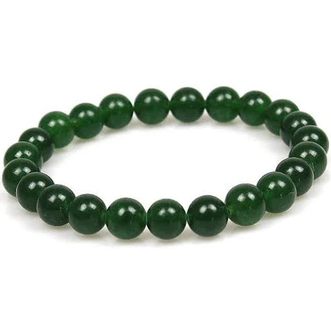 Jade Round Bead Bracelet 