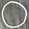 Moonstone Faceted Bead Bracelet 