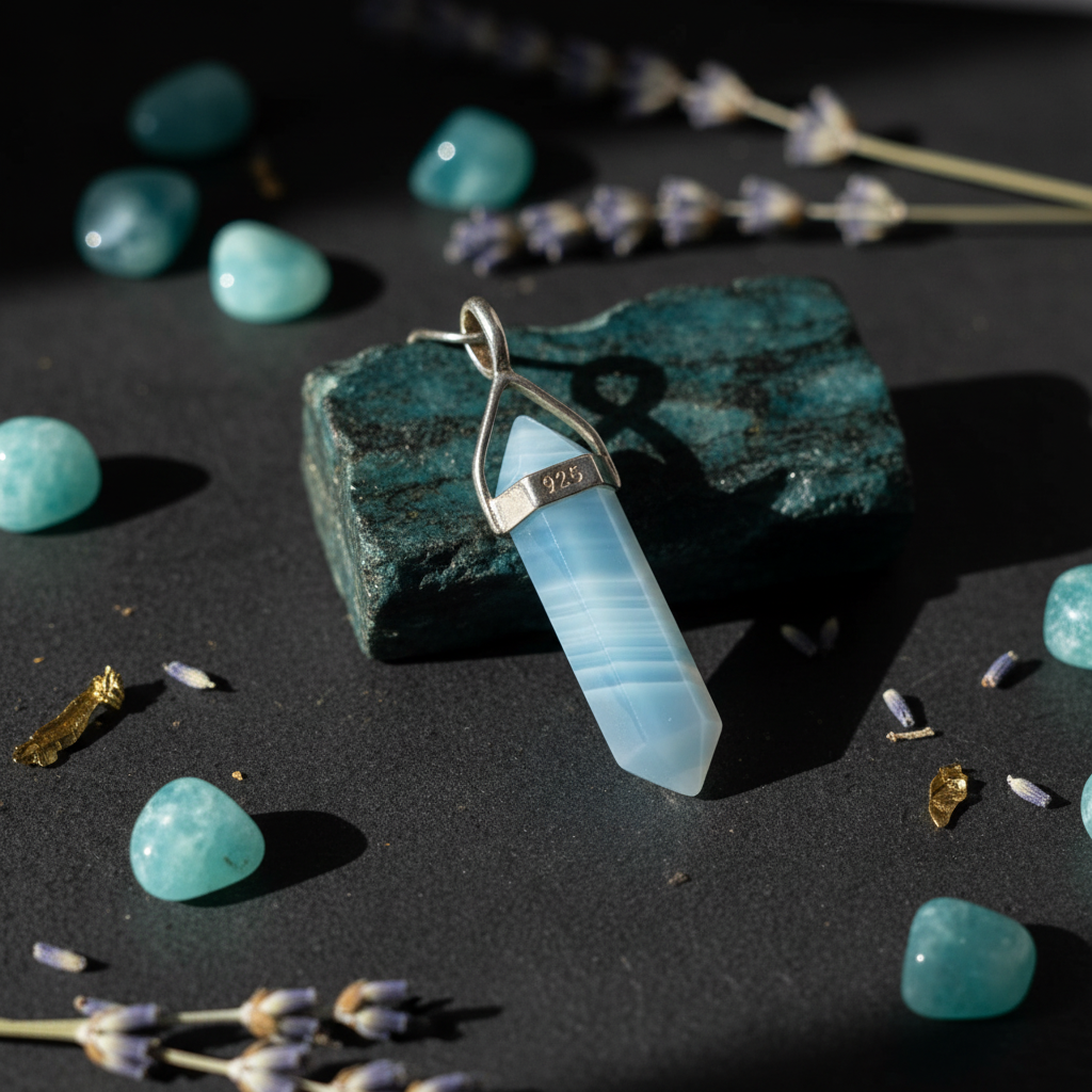 Blue Lace Agate Lifestyle