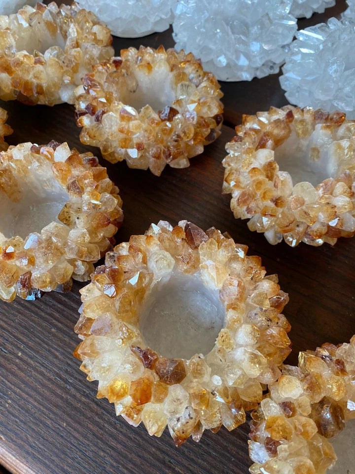 Crystal Tea Light Holders