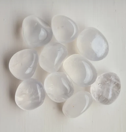 Clear Quartz Tumbled Stones