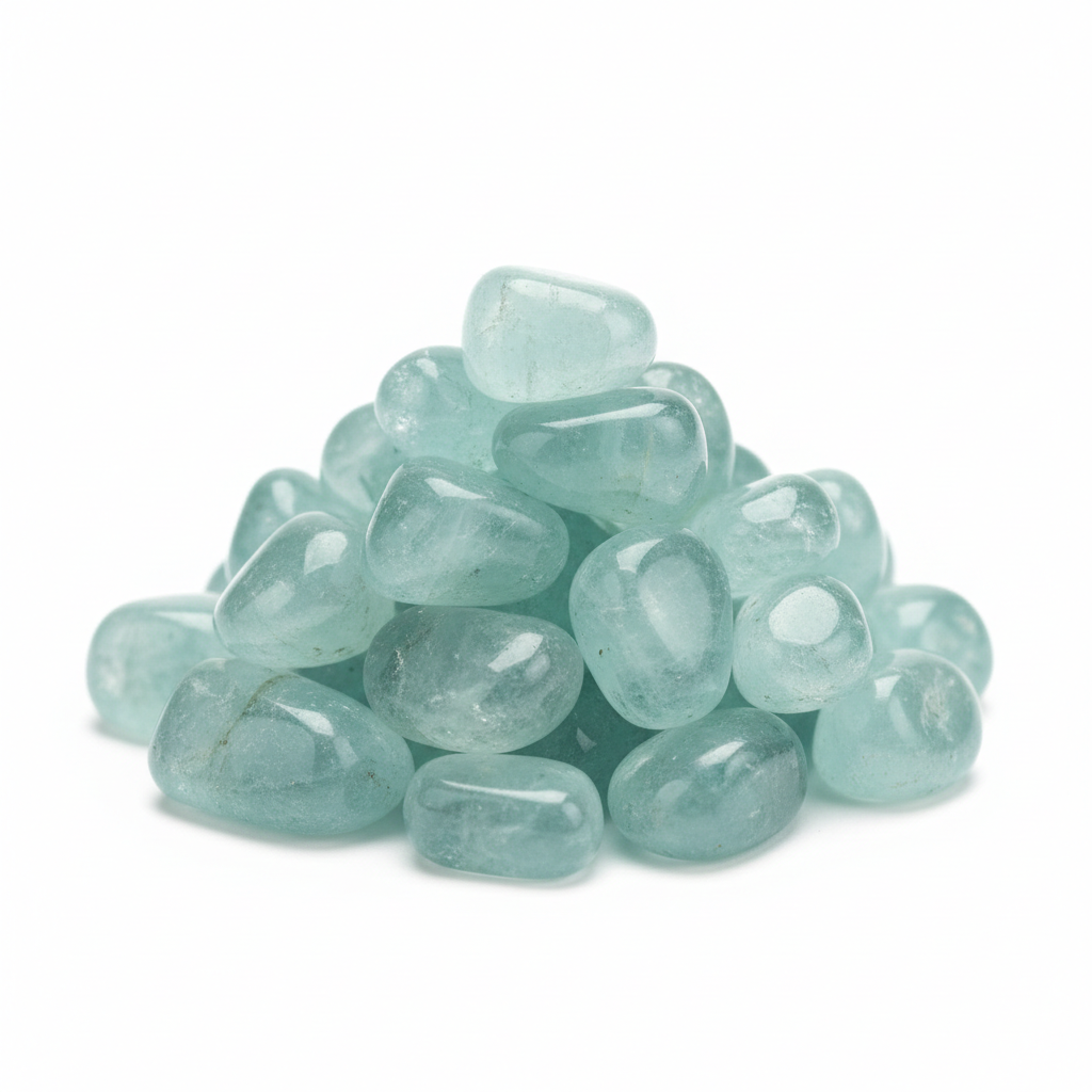 Aquamarine Polished Chips 