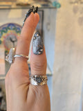 Raw Diamond Silver 925 Ring