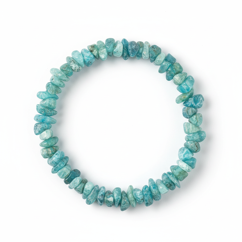 Apatite Chipped Bead Bracelet 