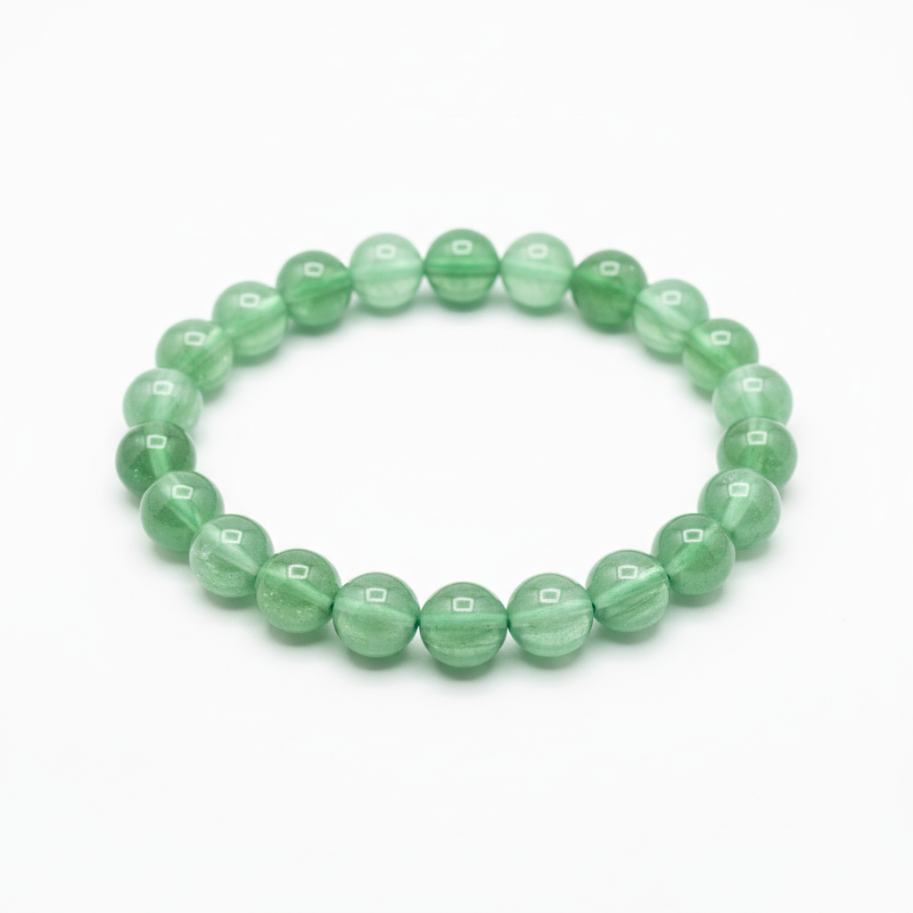 Aventurine Round Bead Bracelet 