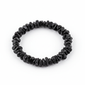 Black Tourmaline Chipped Bead Bracelet 