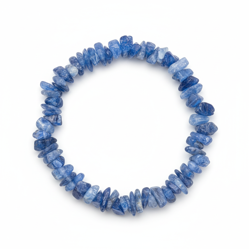 Kyanite Chipped Bead Bracelet 