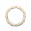 Rutile Quartz Chipped Bead Bracelet 