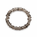Smoky Quartz Chipped Bead Bracelet 