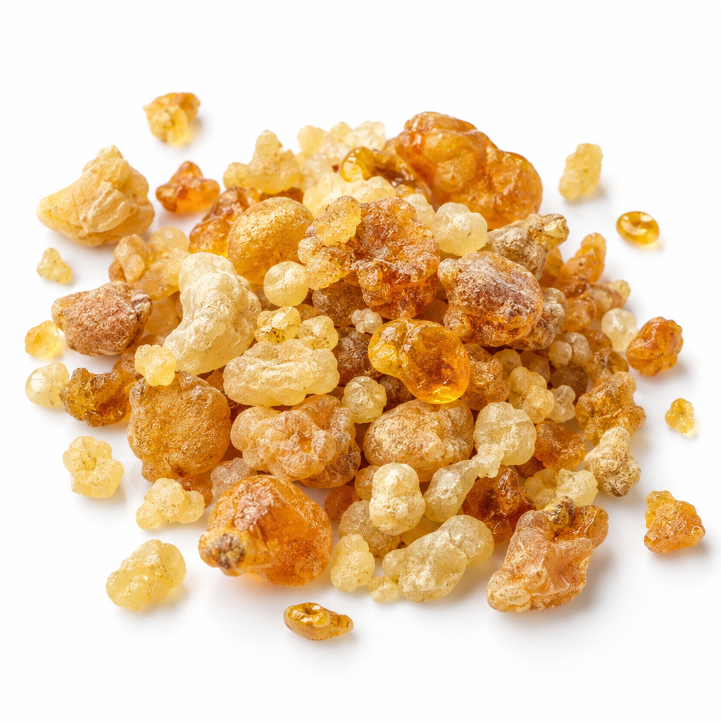 Resin Granules - White Background