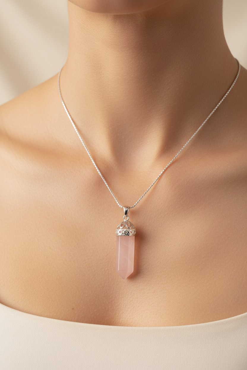 Rose Quartz Neck