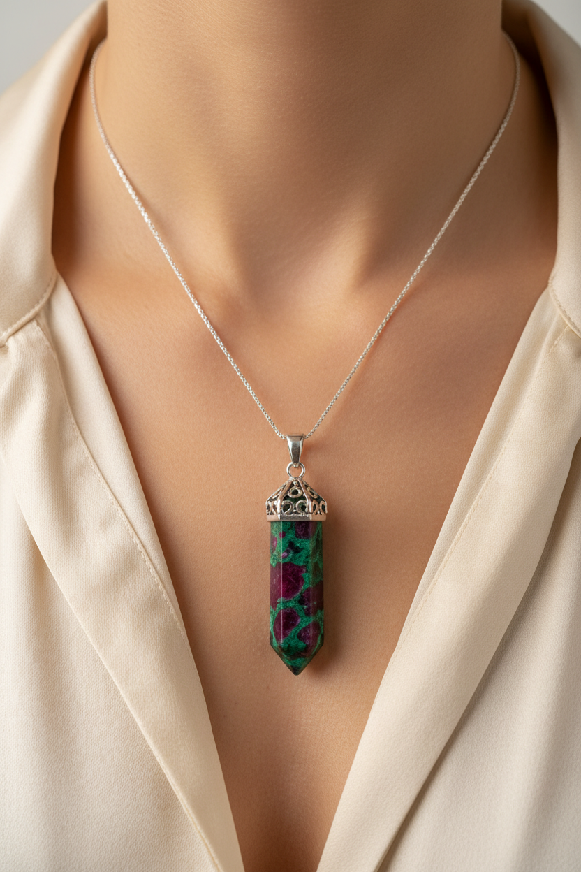 Ruby Fuchsite Neck