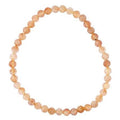 Sunstone Faceted Bead Bracelet