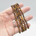 Tiger Eye Faceted Bead Bracelet